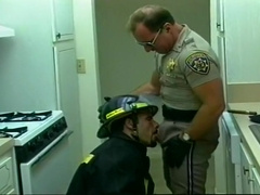Cops And Firemen Love To Swallow A Penis