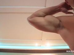 Maskurbate - Solo Stripper Anthony Jacks His Wonderful Pipe