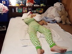 Diaper Boy Trapped in a Sleeper