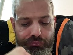 SWALLOW AND LICK MY NOSE SNOT