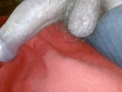 Young Colombian porn with a big penis masturbates for a lot of milk