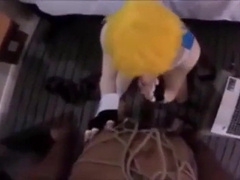 Sissy Beach Interracial Anal