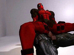 fag Deadpool hump compilation