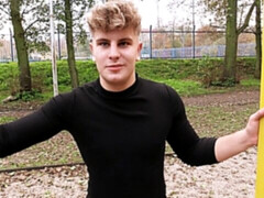 Fair-haired hottie gets screwed anally in a POV movie