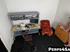 Blond perp Ander Wolfson expert a firm bum shagging from a beefy officer