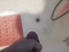 jerking off in the bathroom