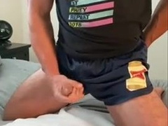 Fit DILF in Silkies Gropes one out