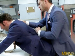 MENATPLAY - Hunk Andy Star and Dario Beck ass breed hardcore