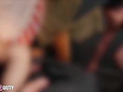 I Want To Fuck You Too - Hairy Uncut Cocked Jock Flip Fucks Muscly Stud