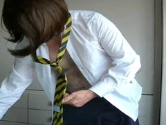 destroying school, uniform