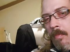Jerking off a bit and playing with my cock until I cum