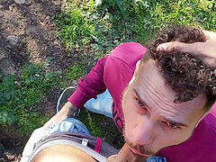 Monster black dick, public, public park sex
