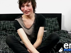 Adorable Jesse Andrews plans to spend his porn money on socks