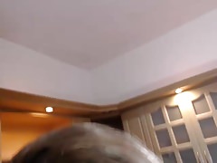 Shemale double cum