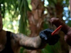 Sweet torture in the wild is the best way to relax