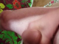 Stroking my cock