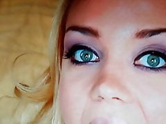 Cum tribute for Annette Schwarz