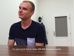 Young Euro hottie fucked in the ass in POV