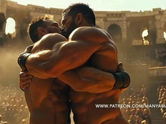 Gladiators Fuck And Suck by ManyAMan7