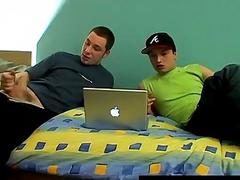 Black gay come shots in the ass porn Best buds chainsmoke and check