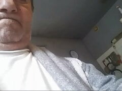 grandpa play on webcam