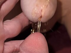 My Mate and I Pissing on Each Other's Hard Dicks From Both Perspectives