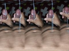 4 Days of Powerful Shoting Cum Load Sperm Male Orgasam