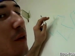 BOYS-PISSING - Deviant Billy da Kidd pees with friends and jerks off cock