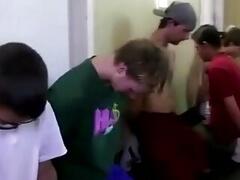 Straight pledges naked hazing