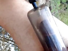 Cock pumping nature walk
