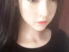 JY 170cm H-Cup with Silicone Head with implanted