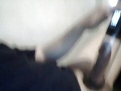 trying out my penis pump cock comes in at 7.5 x 5.5