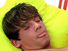 Jamison Harper  is playing with himself after the interview