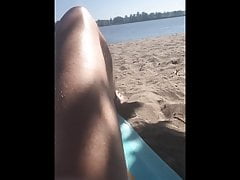 Another day naked on the beach.