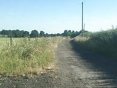 Down the lane in the Sun