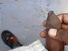 Boys masturbation in bathroom