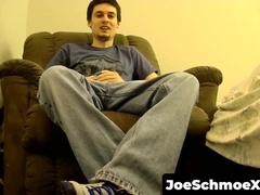 JoeSchmoeXXX.com - Hetero man pounds Father Joe's booty and makes him groan