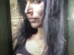 Cum Tribute for the Italian Goddess Cristina Scabbia