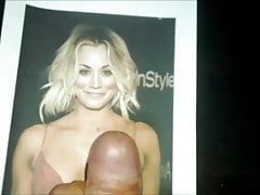 Kaley Cuoco cum tribute #1