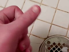 Jerkin it in the shower