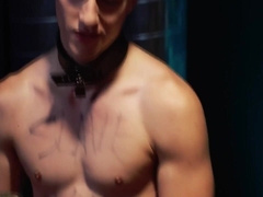 Devin Franco drills his cock in Skyes ass and pumps him deep