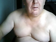 grandpa stroke on webcam