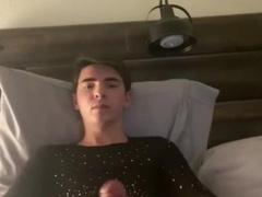 Femboy Milks Off On Camera