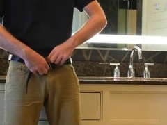 Maxx eyes Tom's sexy body in the shower, drops his cleaning supplies and joins him for a wet, and so
