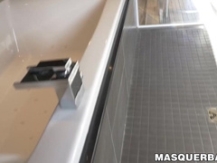 Blonde heartthrob Frank L is obsessed with yanking his big dick