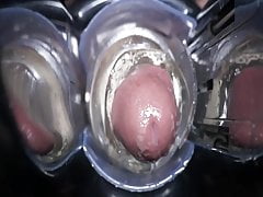 fleshlight quick shot launch up close cumshot!