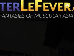 Naughty Samurai Nozomu and Ramu touch each others meaty swords