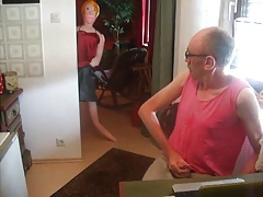 Beim Wixen erwischt