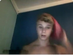 Sexy Smooth Teenboy Blond Wank And Cum