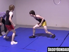 DaddyBondageBoy.com - Puny batty men' gonzo sparring and nude BONDAGE & DISCIPLINE striptease